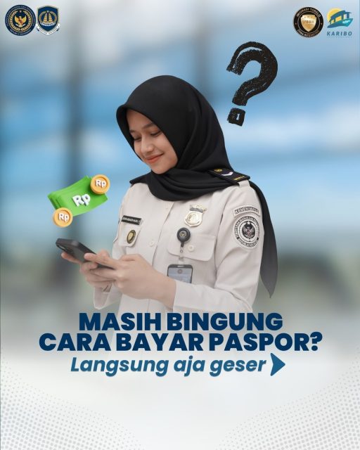 Hari gini masih bingung cara bayar paspor? Ini caranya ya, Sobat Karibo!

Gak perlu ribet lagi, kalian bisa pilih metode pembayaran yang paling nyaman. Mulai dari yang digital pake m-banking atau e-wallet, sampai yang konvensional lewat gerai retail terdekat, semua bisa!

Geser slide-nya sampai habis buat lihat tutorial lengkapnya! Jangan lupa bagikan info ini ke keluarga atau teman kaliam yang mau bikin paspor!

#kemenimipas #ditjen_imigrasi #reelsinstagram #paspormudah #dirjen_imigrasi #pasporanak #hendarsammarantoko #payment #paspor #imigrasitobelo #imigrasi #imigrasiindonesia