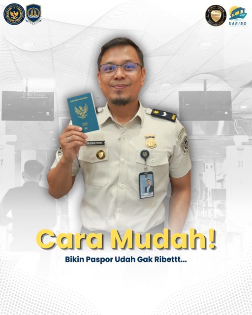 Sobat Karibo, cukup daftar lewat aplikasi M-Paspor, pilih jadwal dan kantor imigrasi, lalu datang sesuai jadwal yang sudah dipilih. Pastikan juga memilih jenis permohonan dengan benar dan memberikan keterangan yang sesuai saat wawancara agar proses pengajuan berjalan lancar. Hati-hati loh yaaa kalo kasih keterangan yg tidak sesuai, maka permohonan kalian bisa saja ditolak!
#kemenimipas #ditjen_imigrasi #visa #paspor #hendarsammarantoko