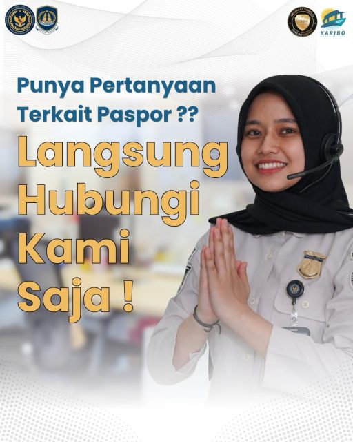 Sobat Karibo, ga usah bingung lagi jika ada kendala atau gangguan tentang paspor atau keimigrasian. langsung saja hubungi kanal resmi dari Imigrasi Tobelo atau bisa lewat nomor WhatsApp 082290812010 !

#kemenimipas #ditjen_imigrasi #reelsinstagram #paspor #hendarsammarantoko