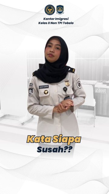 Hanya perlu beberapa langkah masa susahhh? simak video berikut untuk proses pembuatan paspor 

#kemenimipas #ditjen_imigrasi #visa #paspor #hendarsammarantoko